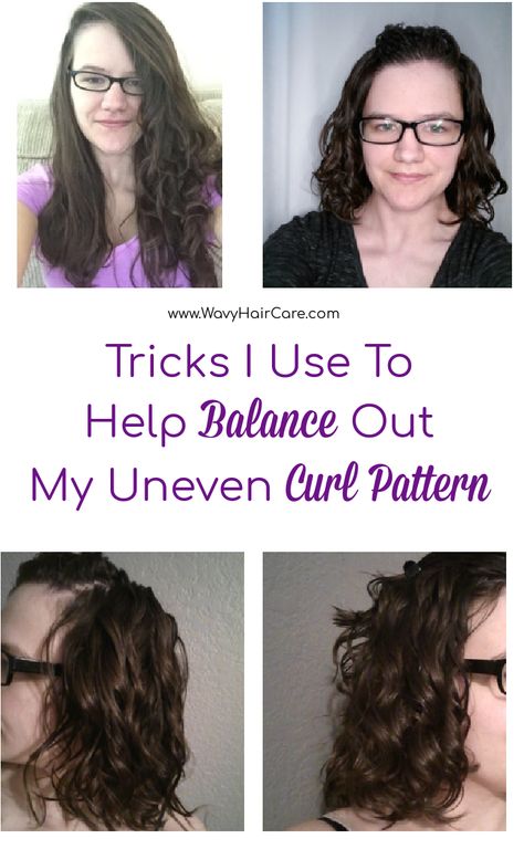 Uneven Curl Pattern | How I Tighten My Straighter Section - Wavy Hair Care Uneven Curly Hair, Afro Routine, Medium Length Styles, Wavy Hair Care, Wavy Curls, Curly Mullet, Curly Hair Types, Hair Patterns, Beach Wave