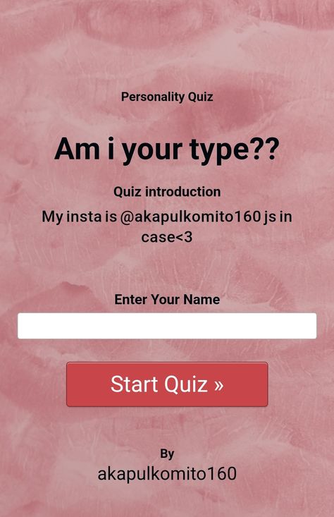 Enjoyy Wrong Answers Only Questions Funny, What Is Your, Cute Quizzes, Interactive Pins, Fun Games Online, Cute Websites, Random Quizzes, Fun Online Quizzes, Am I Pretty