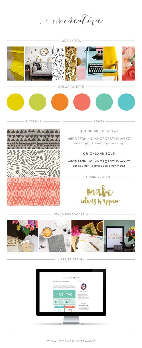 Style Guides are a beautiful and a magical thing. They help capture a message visually and act as a reference. Much like an inspiration mood board they serve as a touch point that allows you to make judgment calls on all future visual messaging you create. This helps create brand consistency and strength.  |  Think Creative Brand Style Guide Style Sheets Graphic Design, Brand Style Sheet, Brand Style Board, Brand Boards, Brand Inspiration Board, Style Sheet, Create Brand, Brand Consistency, Beautiful Branding