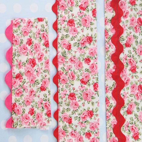 Couture, Heirloom Sewing, Patchwork, Rick Rack Crafts, Sewing Aprons, Quilt Binding, Sewing Pillows, Sewing Ribbon, Rick Rack