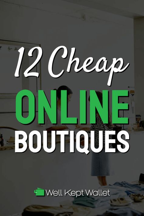 Want stylish clothes and stay within your budget? It's possible! Check out these top cheap online boutiques for style that won't break the bank. #onlineshopping #boutiques #shopping Stylish Clothes, Cheap Shopping Sites, Cheap Shopping, Vintage Twins, Shopping Websites, Shopping Sites, Online Boutiques, The Bank, Stylish Outfits