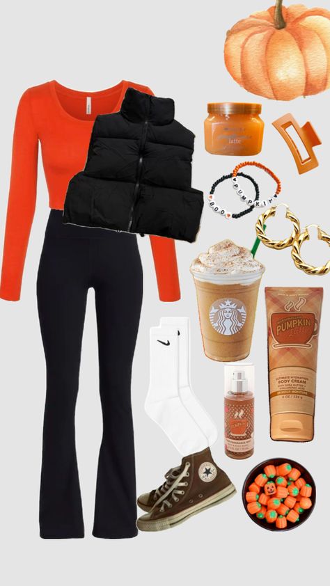 I love fall🍁🎃 Preppy Christmas Outfit, Cute Highschool Outfits, October Outfits, Preppy Fall Outfits, I Love Fall, Preppy Fall, Outfit Inspo Casual, Casual Preppy Outfits, Cute Lazy Day Outfits