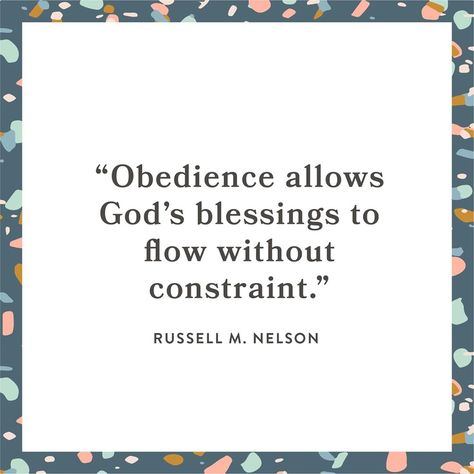 Obedience Quotes, Prophet Sayings, Lds Sacrament, Coparenting Quotes, Lds Apostles, Fruit Quotes, Calendar Quotes, General Conference Quotes, Gospel Quotes