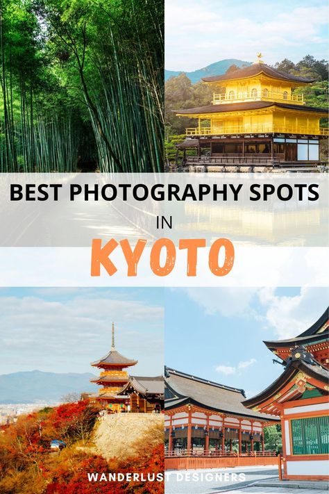 Most Instagrammable places in Kyoto Japan | Find the best photo spots in Kyoto right here! From popular to off the beaten path places to take pictures in Kyoto | best photo spots in kyoto | kyoto photo ideas | kyoto japan photo Kyoto Pictures Ideas, Kyoto Japan Photography, Kyoto Photography, Places To Take Pictures, Most Instagrammable Places, Japan Photography, Instagrammable Places, Japan Photo, Buddhist Temple