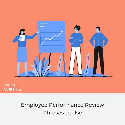 Employee Performance Review Phrases must concentrate on the individual performance that affects the quality and quantity of overall work for the written comments on your assessments to have a long-term impact. #employeemotivation Performance Review Comments, Performance Review Examples, Performance Review Phrases, Employee Performance Review, Employee Performance, Spring Words, Performance Evaluation, How To Motivate Employees, Performance Reviews