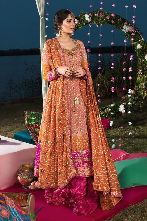 Dhaka Pajama, Kamdani Work, Pink Marigold, Ansab Jahangir, Asian Wedding Dress Pakistani, Raw Silk Lehenga, Pakistani Formal Dresses, Couple Wedding Dress, Asian Wedding Dress