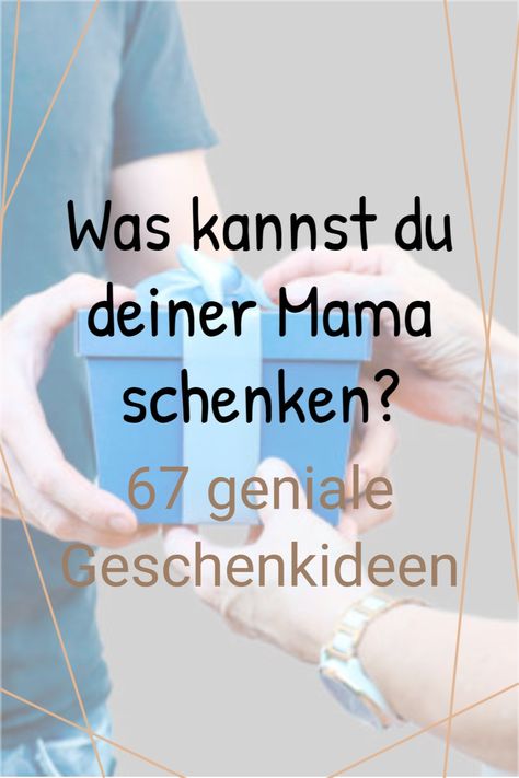 Du willst deiner Mama was Schönes schenken? Dann lass dich von unseren 67 Geschenkideen inspirieren. Wir haben wir persönliche, preiswerte, teure und praktische Geschenke kategorisch zusammengefasst. Vielleicht ist auch ein passendes Geschenk für deine Mutter mit dabei. #geschenk #mutter #weihnachtsgeschenk #mama Present Mom, Best Presents, Cosmo And Wanda, Beste Mama, Birthday Gift Ideas, Gifts For Mom, Birthday Gifts, Birthday, Gifts