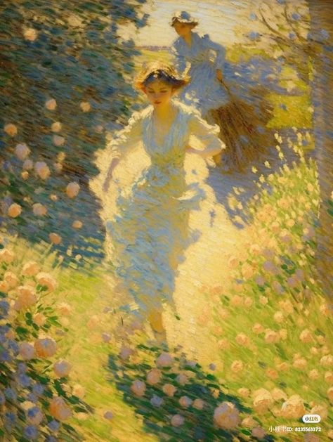 Best Painting Ever, Modern Impressionism, Ap Art, Old Paintings, Impressionist Art, Impressionist Paintings, Romantic Art, Ethereal Art, Dreamy Art