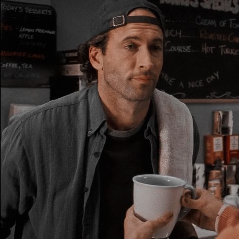 Lukes Diner Mug, Christmas White Elephant Gifts, Gilmore Girls Mug, Diner Mug, Luke And Lorelai, Gilmore Girls Luke, Scott Patterson, Gilmore Guys, Luke Danes