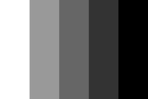 Web-safe Grayscale color palette created by nutiktehwolf that consists #ffffff,#999999,#666666,#333333,#000000 colors. Shades Of Gray Color, Sf Wallpaper, Monochrome Color Palette, Create Color Palette, Black Color Palette, Grey Palette, Yellow Colour Scheme, Grey Color Palette, Grey Color Scheme