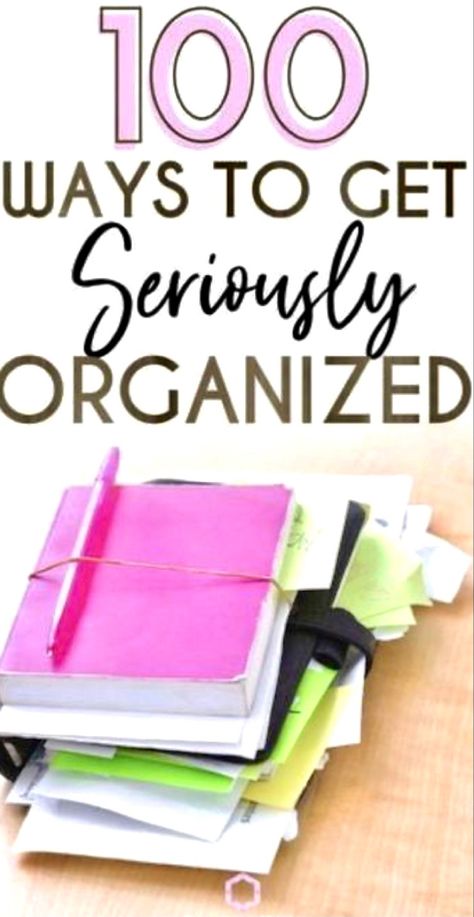 Get Seriously Organized, Seriously Organized, Organize Life, Diy Organizer, Organisation Hacks, Organizing Hacks, Clutter Organization, Organize Declutter, Home Organization Hacks