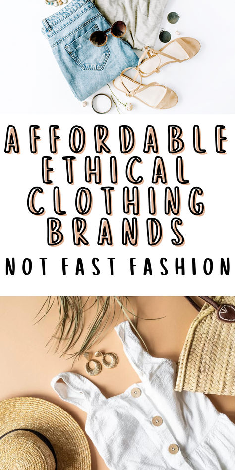 Affordable Ethical Clothing Brands That Aren't Fast Fashion High Quality Clothing Brands, Desert Aesthetic Fashion, Boho Clothing Brands, Look Expensive On A Budget, Toxic Clothing, Affordable Boho, Sustainable Wardrobe, How To Look Expensive, Ethical Clothing Brands