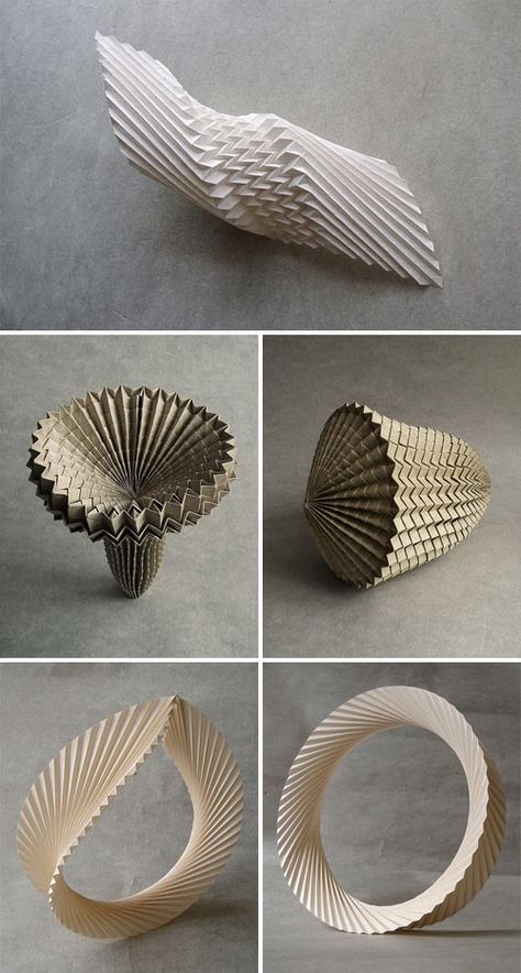 art Ring Origami, Architecture Origami, متحف فني, Origami Architecture, Origami And Kirigami, Folding Origami, Paper Engineering, Quilled Creations, Origami Paper Art