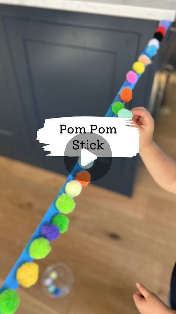 Toddler Activities With Pom Poms, Pom Pom Ball Activities, Toddler Pom Pom Activities, Pom Pom Activities For Preschool, Pom Pom Crafts For Toddlers, Pompom Activities Toddlers, Toddler Movement Activities, Pom Pom Games, Crafts For 5 Year Boys