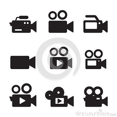 video-camera-icon-vector-illustration-white-background Video Camera Logo, Moon Drawings, Sun And Moon Drawings, Camera Logo, Live Painting, Camera Icon, Moon Drawing, Visiting Card, Painting Inspo