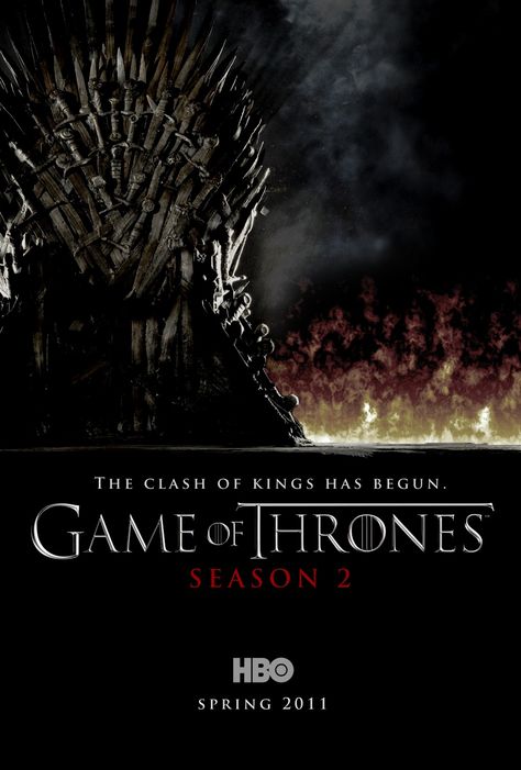 Game of Thrones Season 2 - The Clash of Kings has Begun. Game Of Thrones Episodes, Watch Game Of Thrones, Game Of Thrones 3, The Iron Throne, The Possession, Social Studies Worksheets, Epic Battle, Game Of, House Stark