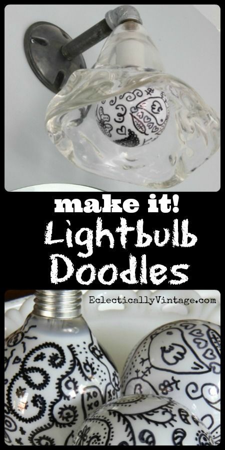 Diy Sharpie Crafts, Sharpie Projects, Light Bulb Crafts, Sharpie Crafts, Diy Sharpie, Landscaping Tools, Graphisches Design, Deco Luminaire, Sharpie Art