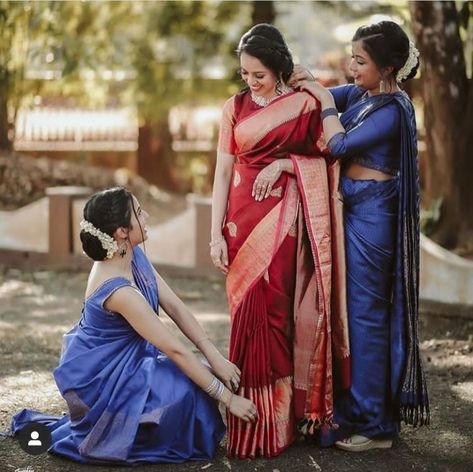 Marriage Poses, Onam Outfits, Group Photo Poses, Maternity Photography Poses Couple, Bridesmaid Photoshoot, Sisters Photoshoot Poses, Sister Photography, Bride Photos Poses, Sister Poses