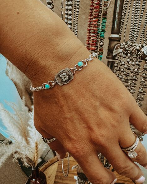 I can’t get enough of these cute little bracelets. 😍 #westernstyle #turquoise #westernjewelry #westernfashion Cute Country Accessories, Christmas Wishlist Ideas Western, Simple Western Rings, Unique Turquoise Jewelry, Western Jewelry Stack, How To Make Western Jewelry, Western Accessories Women, Turquoise Western Jewelry, Silver And Turquoise Jewelry