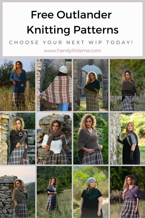 Outlander Knits Patterns Free, Highlander Knitting Patterns, Outlander Cowl Knitting Pattern, Free Outlander Knitting Patterns, Outlander Knitting Patterns Free Shawl, Knit Outlander Shawl, Outlander Sewing Patterns, Outlander Shawl Knitting Pattern, Scottish Crochet Patterns Free