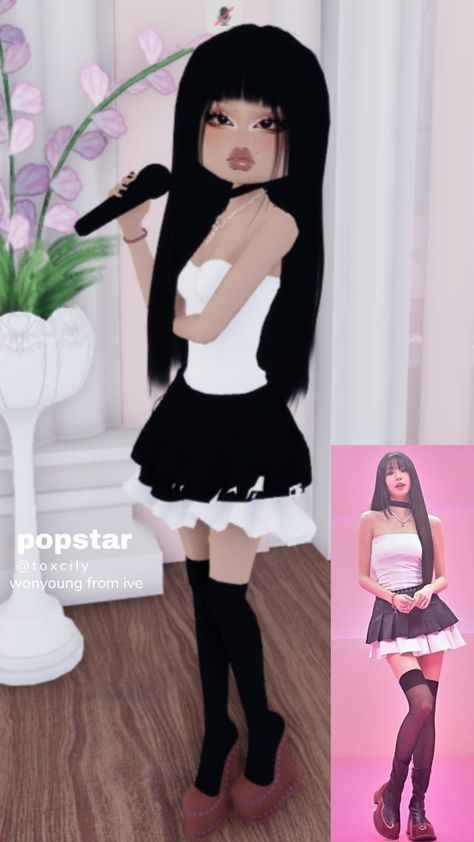 Dti Outfits Theme K-pop, Dress To Impress Outfits Roblox Theme Me In 50 Years, Dti Roblox Theme Acubi, Dti Outfit Idea Kpop, Kpop Idol Dress To Impress, Date Night Outfit Korean, Dress To Impress Outfits Roblox Game Theme Glamour, K Pop Dti Outfit, Kpop Dress To Impress Outfit