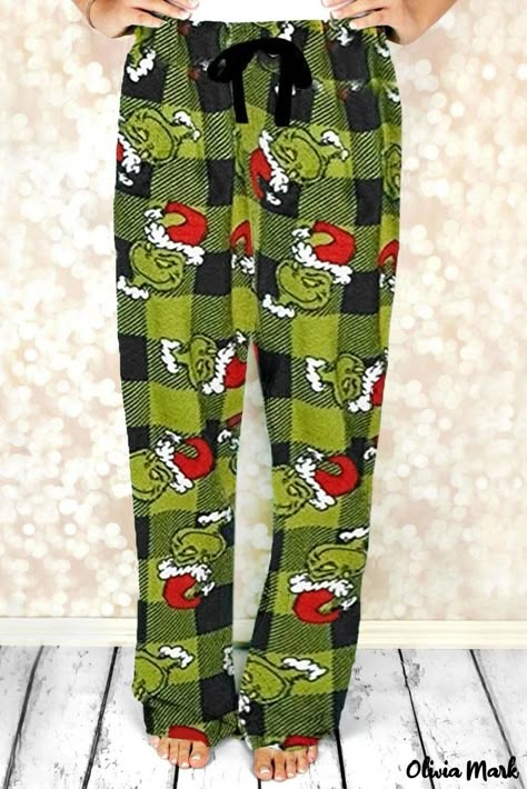 Grinch Pajama Pants, Grinch Pajamas, Christmas Pajama Pants, Womens Christmas Pajamas, Pajamas Pants, Plaid Pajama Pants, Christmas Grinch, Plaid Pajamas, Pj Pants