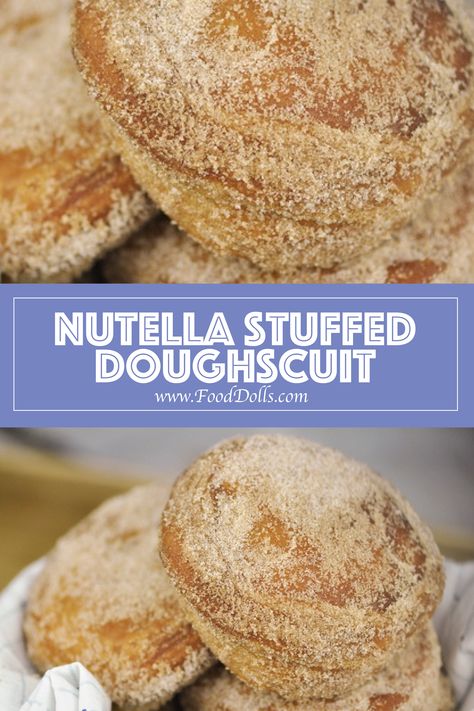 Pillsbury Biscuit Recipes Nutella, Nutella Stuffed Biscuits, Nutella Biscuits Recipes, Chirothin Diet, Pillsbury Biscuit Recipes, Stuffed Biscuits, Nutella Donuts, Nutella Cookies Recipe, Nutella Biscuits