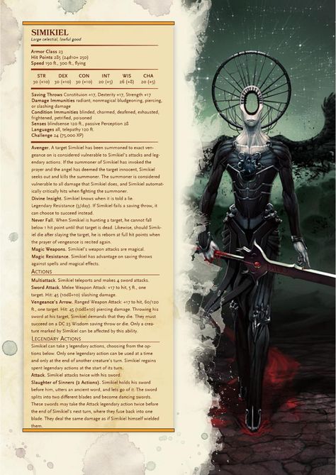 DnD 5e Homebrew — Angel Compendium Angels by StriderT Guerriero Samurai, Creaturi Mitice, Dnd Stats, Dnd Classes, Dungeon Master's Guide, Dungeons And Dragons 5e, Dungeons And Dragons Classes, Dnd Dragons, Arte 8 Bits