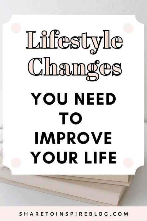 20 LIFESTYLE CHANGES TO IMPROVE YOUR LIFE – Share to Inspire Changing My Lifestyle, Christmas Planning Checklist, Change Lifestyle, Changing Lifestyle, Elegant Life, Making Amends, Live Healthy, Cold Shower, Learning To Say No