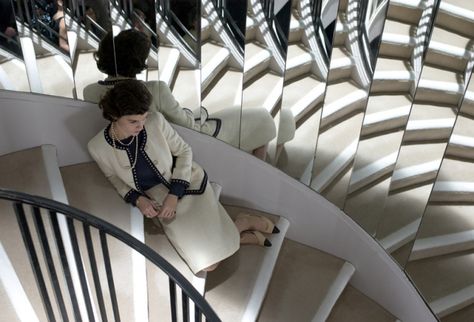 Audrey Tautou during 'Coco Avant Chanel' - 3 Brigitte Lacombe, Coco Fashion, Mademoiselle Chanel, Audrey Tautou, Chanel Cruise, Chanel Brand, French Fashion Designers, Chanel Black, Vintage Chanel