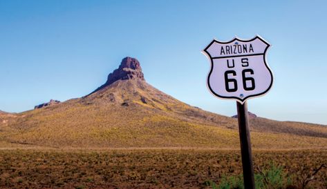 #Route66 #Arizona #roadsign #historicalroads #travel #mountain #views Driving Route 66, Route 66 Map, Mississippi River Cruise, Arizona Ghost Towns, Great American Road Trip, Freedom Travel, Route 66 Road Trip, Historic Route 66, American Road Trip