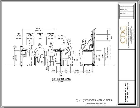 What Are The Standard Bar Design Dimensions? - Cabaret Design Group - Bar Design Trends and Buzz Commercial Bar Design Ideas, Commercial Bar Layout, Bar Layout, Restaurant Layout, Asma Kat, Bar Counter Design, Bar Dimensions, Commercial Bar, Bar Plans