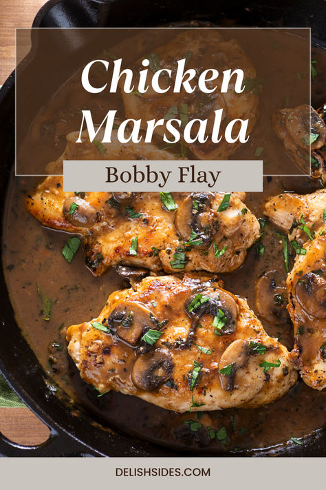 Bobby Flay Chicken Marsala Best Chicken Marsala Recipe, Wine Mushrooms, Limoncello Cake, Chicken Marsala Recipe, Big Chicken, Bobby Flay Recipes, Chicken Stock Recipe, Marsala Recipe, Italian Night