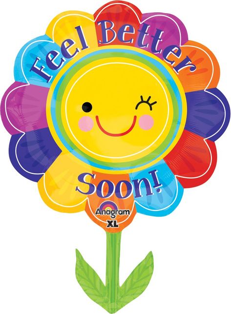 PRICES MAY VARY. Great for parties and other special occasions Fill with helium Foil balloon - Excellent alternative for those with allergies to latex Self-sealing Easy instructions Get Well Balloons, Get Well Soon Quotes, Get Well Messages, Diy Father's Day Crafts, Feel Better Soon, Get Well Quotes, Get Well Wishes, One Balloon, Cute Good Morning Quotes