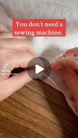 Sewn Company on Instagram: "Clothing has been hand-stitched for thousands and thousands of years. It’s only in the last 200 that a sewing machine has been in the scene. Our hands know what they are doing. If you want to sew your clothes by hand it is possible. Just takes a little practice. #rememberwhatyourhandscando" Instagram Clothing, The Scene, Hand Stitched, Sewing Machine, Hand Stitching, Take That, Sewing, On Instagram, Clothes