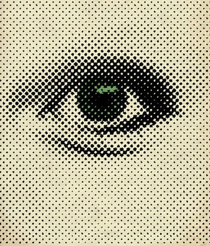 Photo An Eye, Dots