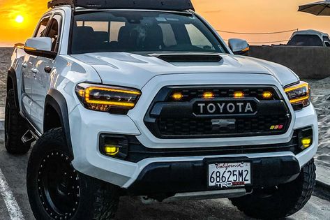 2023 Toyota Tacoma Trd Off Road, 3rd Gen Toyota Tacoma Mods, Tacoma Truck Mods, 3rd Gen Tacoma Mods, Off Road Tacoma, Blue Toyota Tacoma, 2024 Tacoma, Custom Toyota Tacoma, Overland Toyota