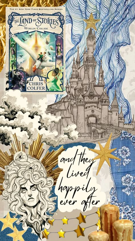 The Land Of Stories Wallpaper, Land Of Stories Aesthetic, Land Of Stories Books, Stories Wallpaper, The Land Of Stories, Marissa Meyer Books, School Checklist, Worlds Collide, Childhood Books