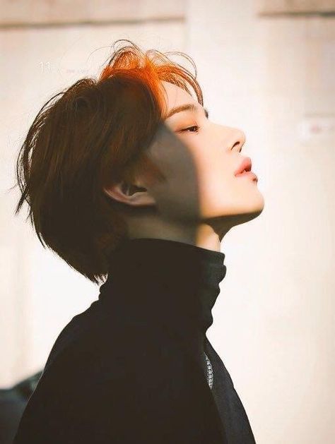 Side Profile, Fanfiction, Nct, Books Wattpad, Wattpad, Books, Red, Hair, Instagram