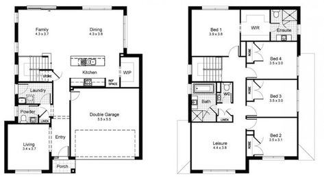 Good Feng Shui Floor Plans For You Home | Clarendon Homes Feng Shui House Layout Floor Plans, Feng Shui House Plans, Feng Shui House Layout, Feng Shui Floor Plan, Feng Shui Apartment, Feng Shui Front Door, Clarendon Homes, Double Story House, 3 Bedroom Floor Plan