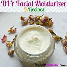 Make your own shea butter facial moisturizer easily at home with these 3 simple recipes! Homemade Facial Moisturizer, Diy Facial Moisturizer, Shea Butter Lotion Recipe, Shea Butter Soap Recipe, Moisturizer Recipe, Shea Butter Lotion Bars, Diy Shea Butter, Face Cream Recipe, Shea Butter Face