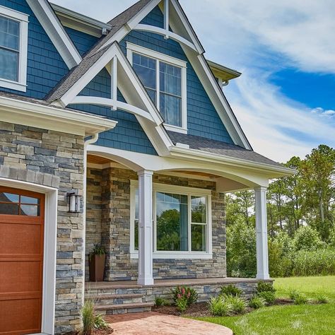 Coastal cottage exterior