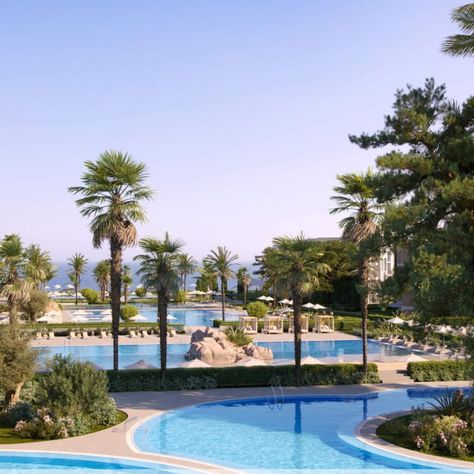 Ikos Andalusia, Marbella | Just Opened SPAIN: Giving all-inclusive holidays a "high-end" (Luxury London) makeover, Greek hotel chain Ikos has lavished "180 million euros" (Business Traveller) on its first Spanish property in Andalusia. @ikosandalucia @ikosresorts #spain #andalusia #newhotel #marbella #ikosandalusia Ikos Andalusia, Greek Hotel, Hotel Chain, Luxury London, Hotel Website, Booking Hotel, Andalusia, Indoor Pool, Marbella