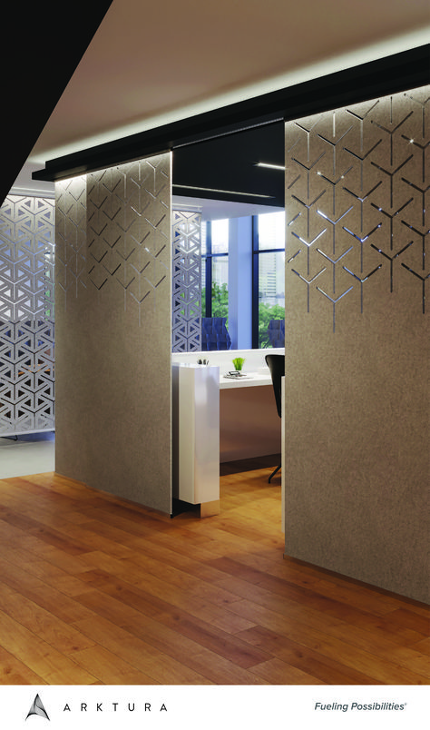 Acoustic Partition Wall, Moving Partition Wall, Operable Wall Design, Office Partition Wall Design, Office Partition Design Wall Dividers, Hall Partition Ideas, Partition Wall Office, Moveable Partition Wall, Acoustic Panel Design