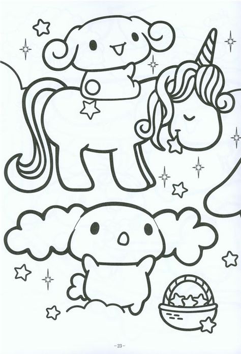 Kawaii Coloring Pages, Baby Coloring Pages, Kitty Coloring, Hello Kitty Coloring, Coloring Page Ideas, Doodle Coloring, Unicorn Coloring Pages, Easy Coloring Pages, Coloring Pages Printable