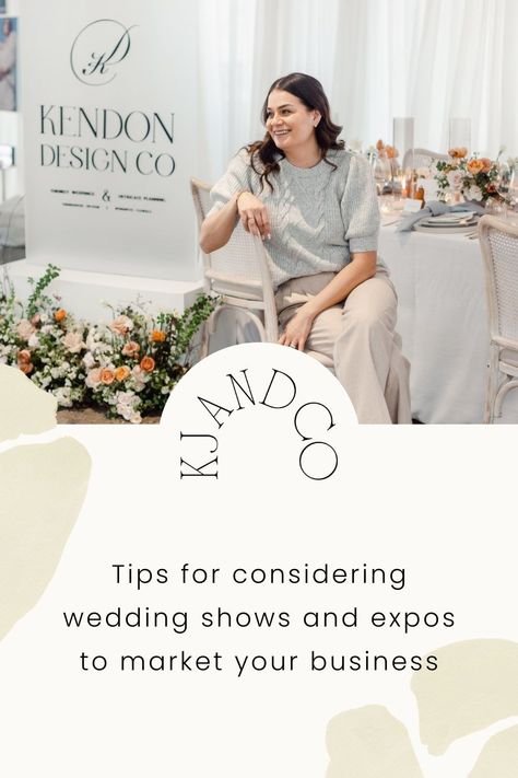 Social media is crucial to reach new clients for your wedding floral designer business, but have you tried in-person marketing like wedding shows and bridal expos to connect with new clients? Wedding show producer and business coach KJ & Co. interviews sharing her tips for marketing at wedding shows. You'll learn what type of vendors are wedding showcases best suited for, and how to prepare your business to exhibit at a wedding show and even tips for designing your booth as a wedding florist Wedding Trade Show, Bridal Expo Booth Ideas Wedding Planner, Florist Booth Bridal Show, Wedding Booth Design, Wedding Show Booth Ideas, Bridal Expo Booth Ideas, Wedding Expo Booth Ideas, Bridal Show Booth, Wedding Expo Booth