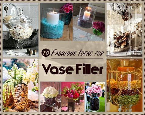 Easy 🏺Vase Filler🐚🐚 Ideas💡 to Make Your 🏘️Home More Beautiful....!!! Whether it is an occasion or non-occasion, whatever the season, these vase fillers are perfect for your needs, add a few 🏘️vases around the 🏘️home. And see the results!!!! #homedecor #vasefillers #driedmaterials #vase #gharpedia Vase Filling Ideas, Flower Vase Filler Ideas, Filling Vases Ideas, How To Hide Stems In Clear Vase, What To Put In Vases, Easter Vase Filler Ideas, Vase Filler Ideas For Fake Flowers, Vase Filler Ideas Everyday, Things To Put In Vases