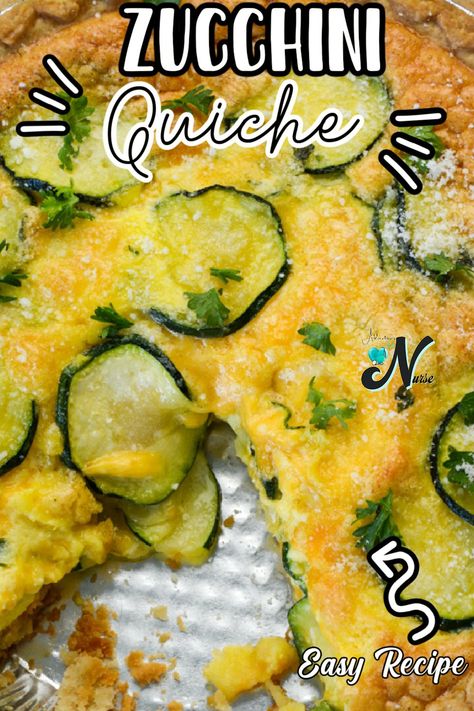 Zucchini Quiche is a dish you can throw together in minutes. A cheesy zucchini quiche with a buttery and flaky crust. Perfect for breakfast or lunch. A meatless quiche recipe that is so simple to make. #quiche #zucchini #summerproduce #easy #lunch #breakfast #best #homemade #piecrust Zucchini Quiche With Crescent Rolls, Meatless Quiche, Quiche Zucchini, Meat Quiche, Zucchini Quiche Recipes, Zucchini Quiche, Onion Quiche, Easy Zucchini Recipes, Diet Changes