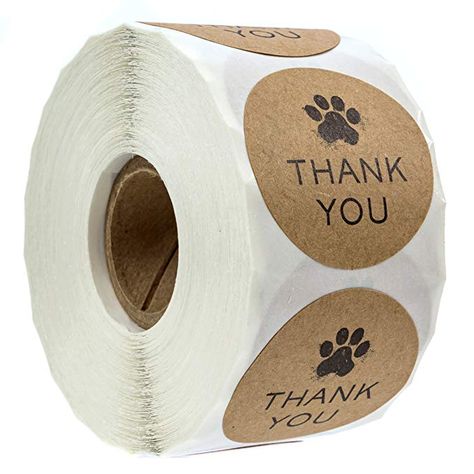 Seal Craft, Grooming Business, Dog Treat Bag, Paper Dogs, Paw Print Stickers, Dog Business, Dog Grooming Business, Thank You Labels, Cookie Bags