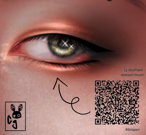 Eyeshadow Brush Ibis Paint, Ibis Paint X Brushes Qr Code Eyelash, Ibis Glow Brush, Eyelash Qr Code Ibis Paint, Ibis Paint Glow Effect, Eyelashes Brush Ibis Paint, Smudge Brush Ibispaint, Ibis Paint Brush Code Light, Mouth Brush Ibis Paint